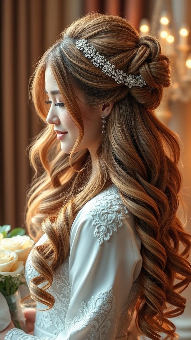 All eyes will be on you—let your hair make a statement with wedding hairstyles crafted to dazzle and delight.