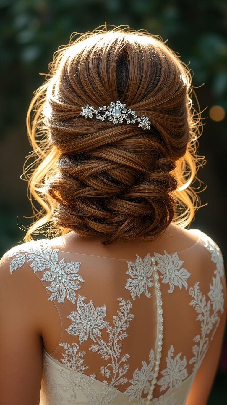Discover the magic of bridal hair with these enchanting styles. Prepare to be swept off your feet.