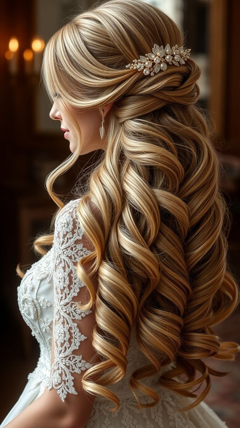 Don’t just focus on the dress—your hair deserves some attention too! These wedding hairstyle inspirations will help you find the perfect look for your big day.