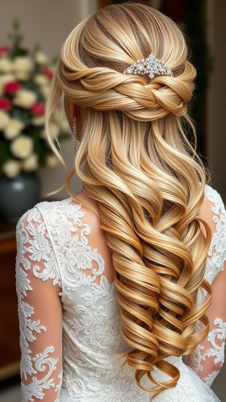 Whether you want something whimsical or polished, these wedding hairstyle ideas have you covered! Let your hair shine as bright as your smile.