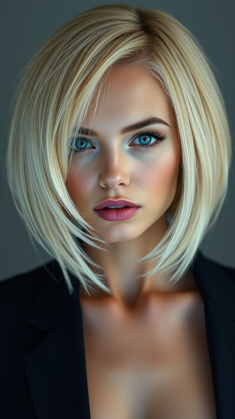 Short blonde hair just hits different! Play with warm, cool, and dimensional shades for a fresh, head-turning look that never fades.