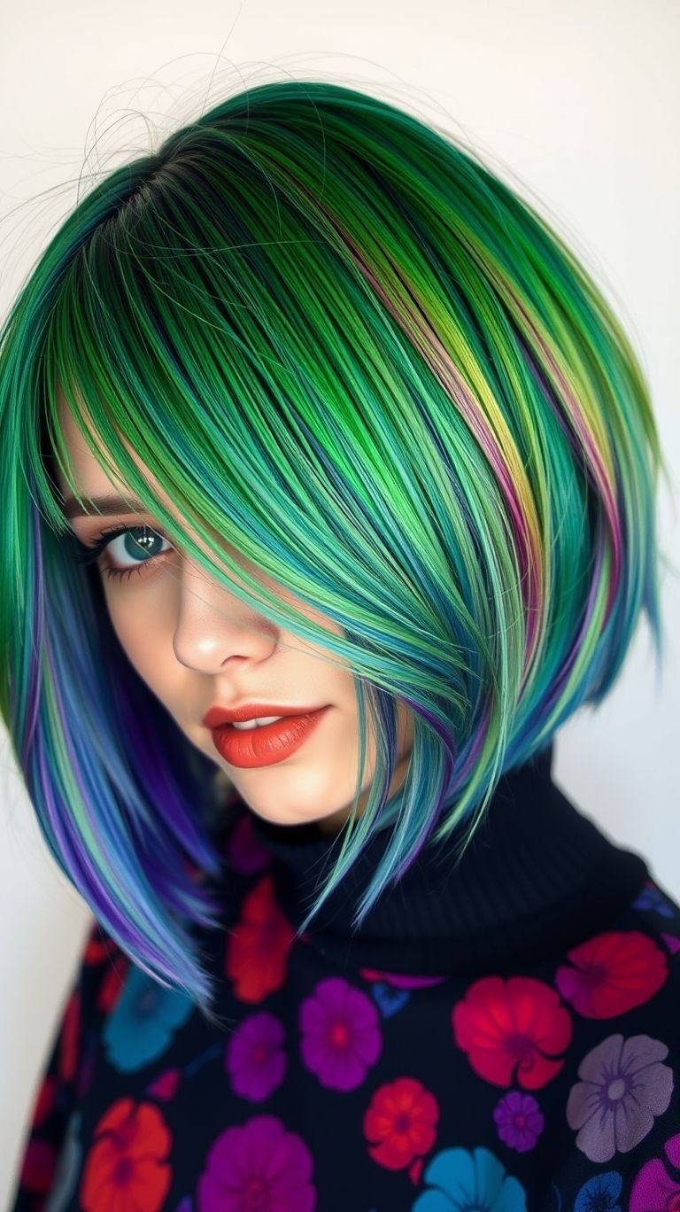 Green is the color of confidence—especially on short hair! Get ready to steal the show with shades that demand attention.