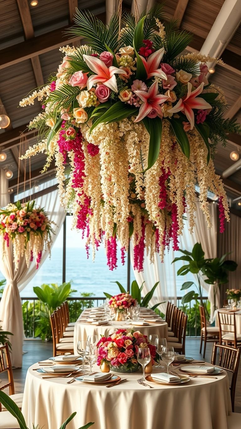 Tropical Wedding Ideas: Guaranteed Gorgeous Celebrations | Pocoko Why settle for just one flower when you can have them all? A mix of tropical florals brings warmth, color, and island-inspired charm to your wedding!