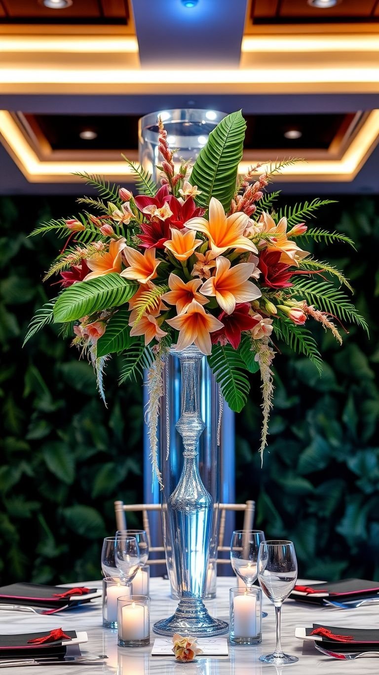 Tropical Wedding Ideas: Guaranteed Gorgeous Celebrations | Pocoko Lush, lively, and effortlessly stunning—tropical flower centerpieces turn ordinary tables into vibrant works of art!