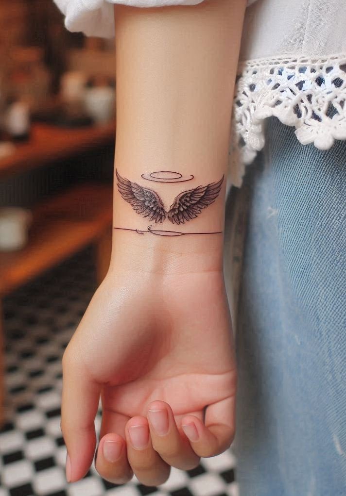 Tiny wings, big meaning. These angelic designs pack heavenly charm into the most delicate corners of your canvas.