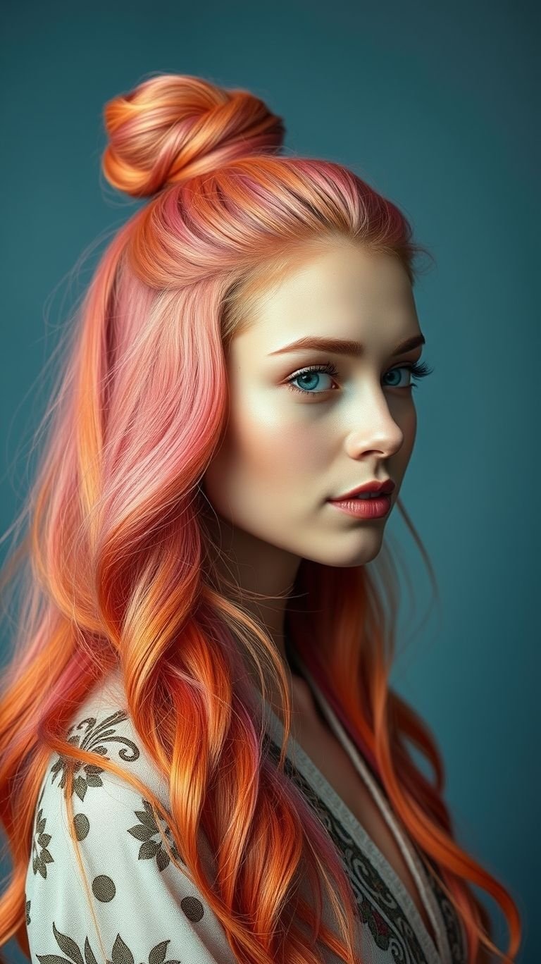 Rosé Rocket Bun This pink-tinted rocket of a bun is headed straight for the stars—and it brought lipstick and sass on board.