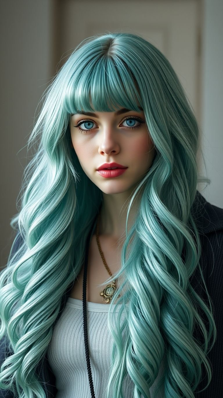 Hair Color Ideas: The Ultimate Guide to a Stunning Transformation | Pocoko If you're tired of blending in with the crowd, this is your official permission to stand out. Aquamarine is one of those rare and beautiful Hair Color Ideas that is guaranteed to turn heads in the most elegant and mesmerizing way possible.