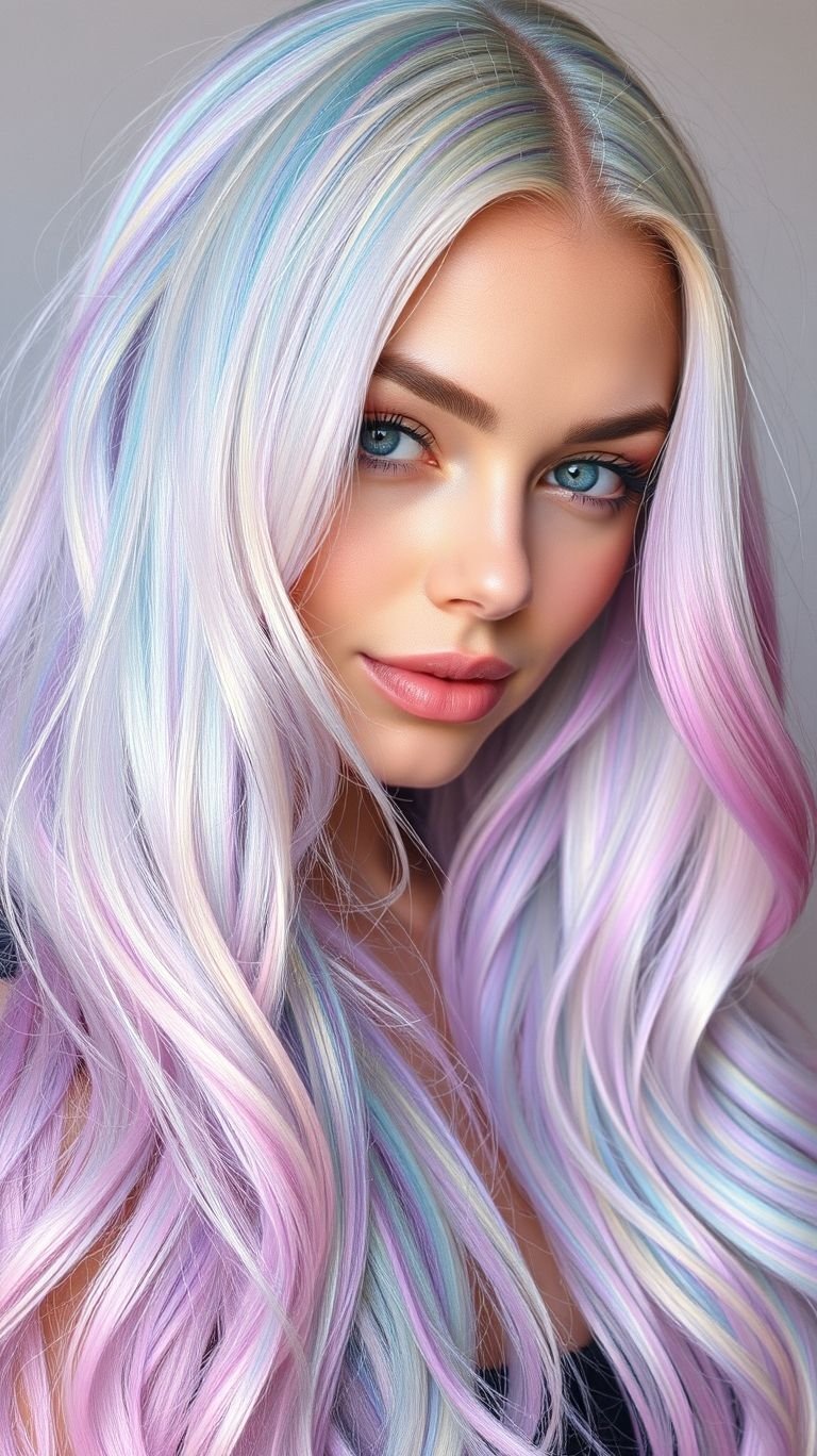 Hair Color Ideas: The Ultimate Guide to a Stunning Transformation | Pocoko Get ready for people to ask if your hair is real, because it looks that magically delicious. The airy, spun-sugar look of these cotton candy Hair Color Ideas is almost too pretty to be believed.