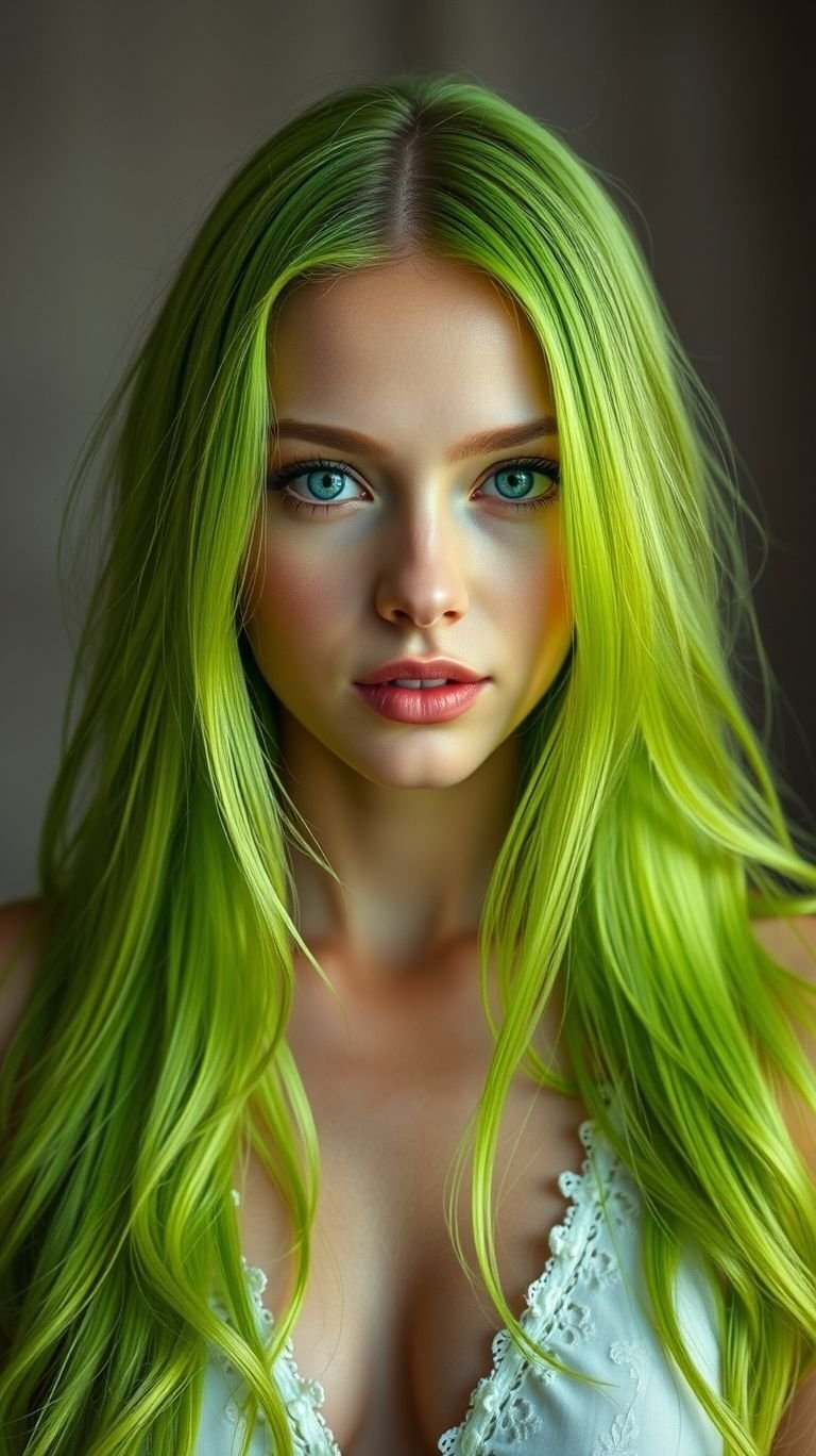 Hair Color Ideas: The Ultimate Guide to a Stunning Transformation | Pocoko Add a zesty twist to your look with a splash of fresh, vibrant lime. This citrus-inspired shade offers fun and playful Hair Color Ideas that are absolutely bursting with personality. It's a refreshing change from the everyday.