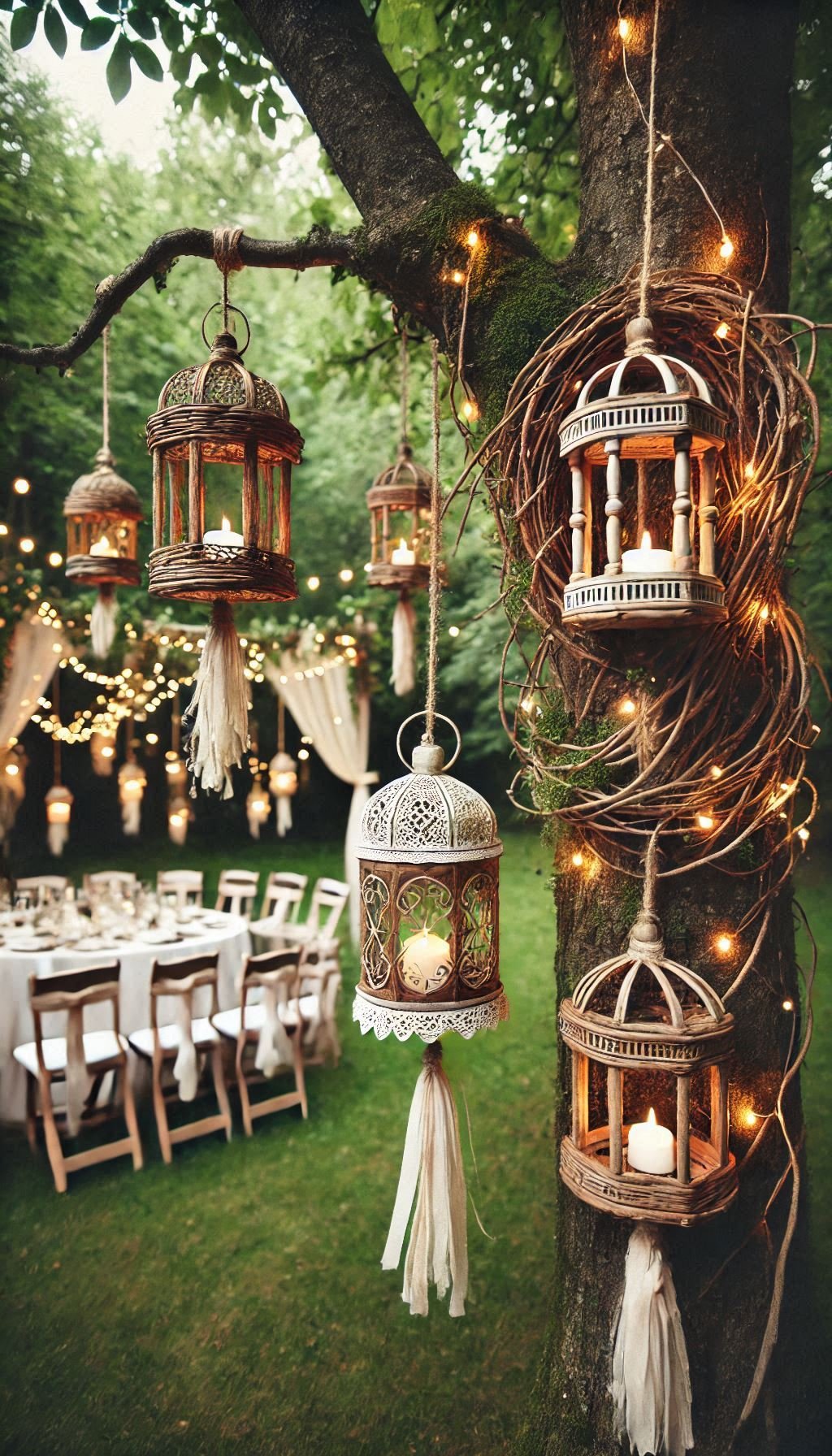 Trees + twinkle = wedding magic. These wedding ideas are proof that a little light goes a long way in setting the mood.