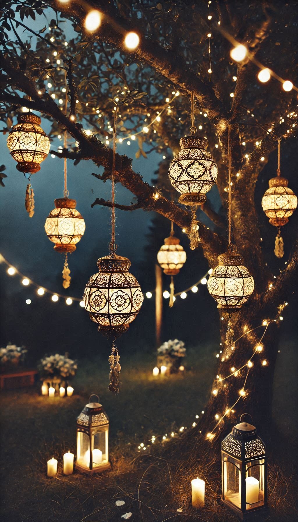 Fairy lights in trees aren’t just decor—they’re atmosphere. These wedding ideas turn your venue into a starlit sanctuary.