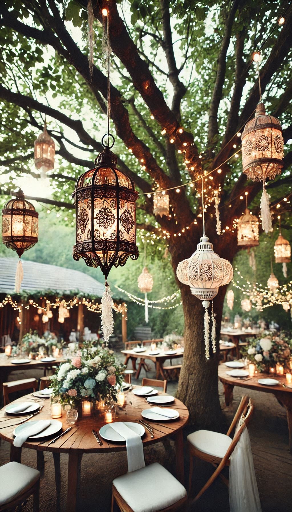 Want your wedding to feel like a woodland fairytale? These wedding ideas with glowing trees are pure enchantment.