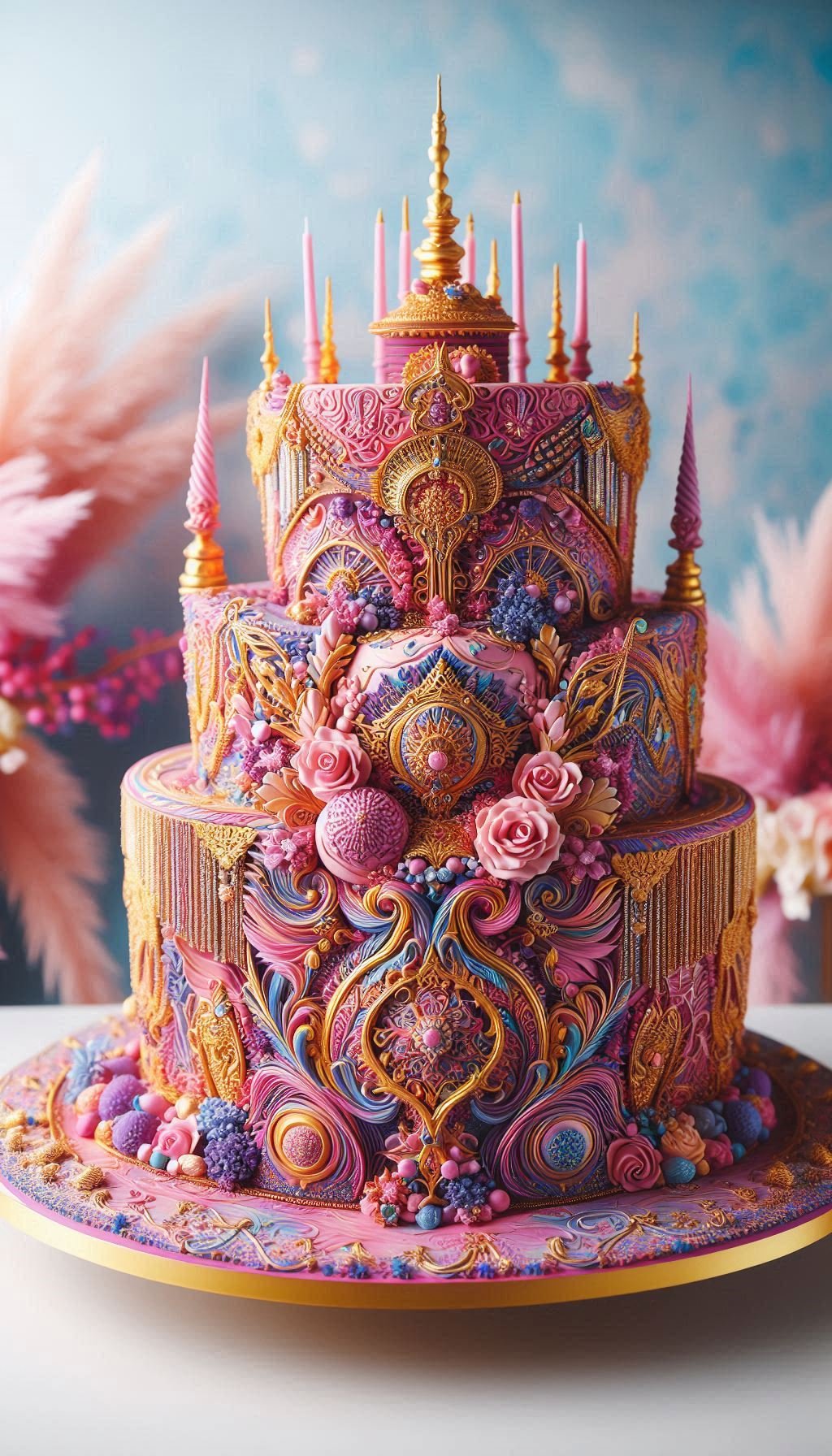 Who needs a treasure chest when your wedding cake is the main jewel? This stunning design is dripping in gorgeous, edible gems and lush floral details that look freshly picked. It’s the kind of spectacular wedding cake that truly sparkles from every single angle.