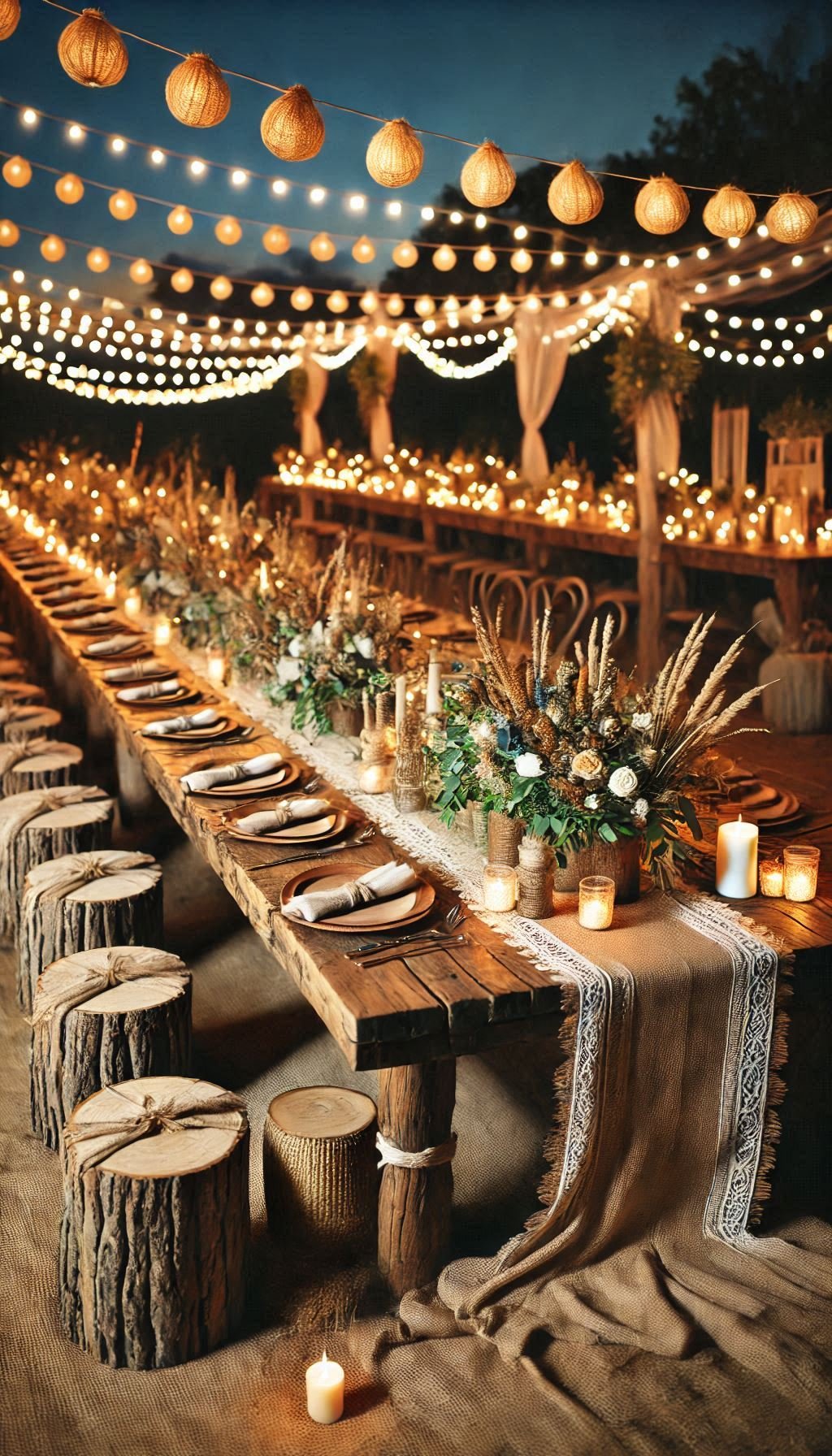 These wedding ideas prove that rustic doesn’t mean rough—it means refined with a touch of nature’s charm.