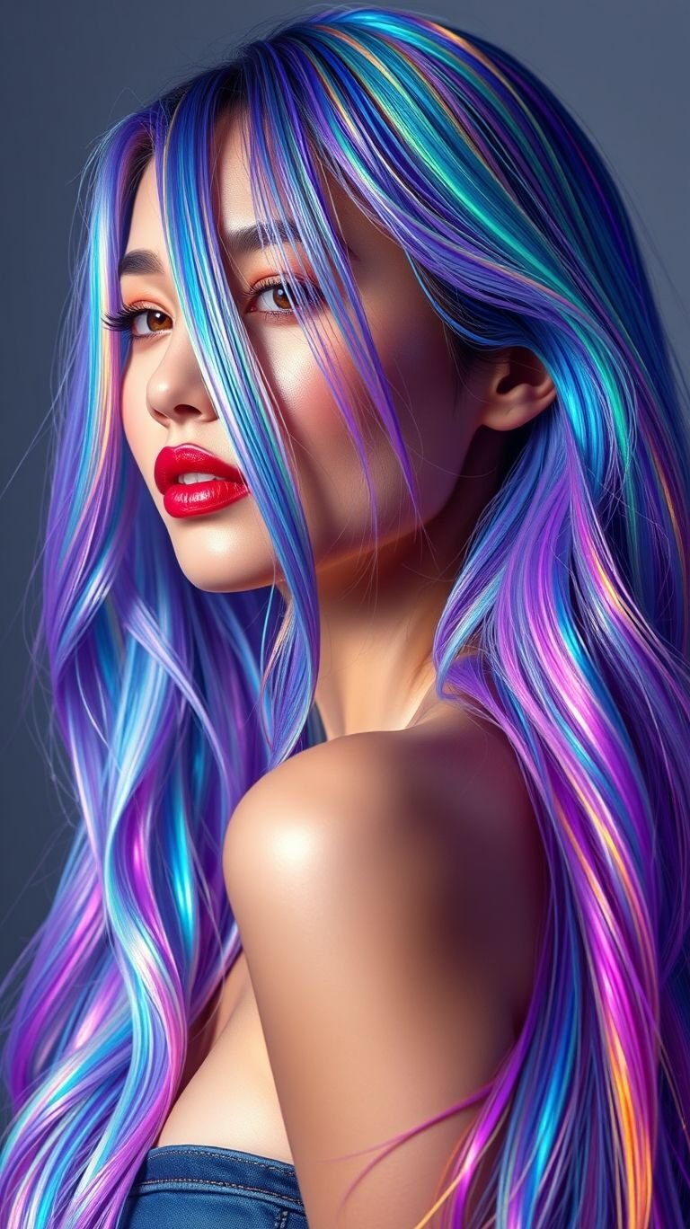 Hair Color Ideas: The Ultimate Guide to a Stunning Transformation | Pocoko This isn't just hair dye; it's a masterclass in color theory and seamless blending. Creating a perfect neon melt is a true art form, and these are the Hair Color Ideas that prove it.
