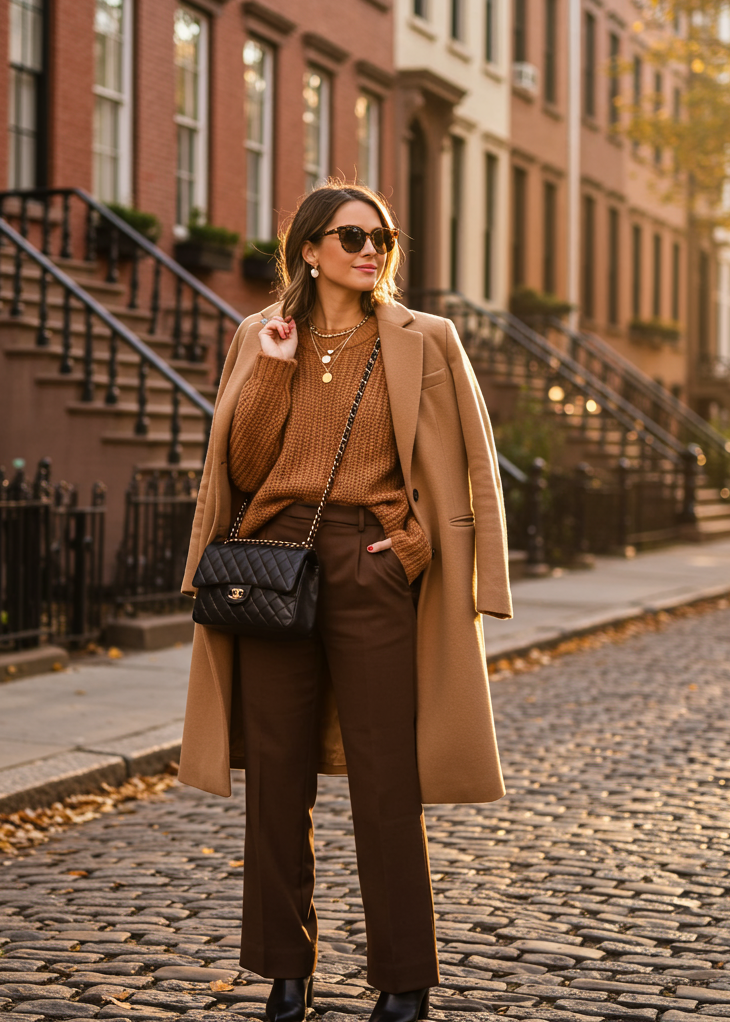 Fall Outfits that move like poetry and dress like power—this one’s got all the right lines and none of the fuss.