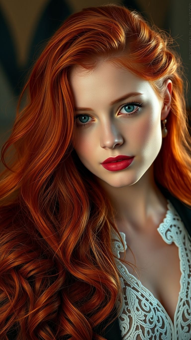 Hair Color Ideas: The Ultimate Guide to a Stunning Transformation | Pocoko Ready to look effortlessly sophisticated from every single angle? A deep, rich auburn is one of the most elegant Hair Color Ideas for a polished and perfectly put-together vibe that never fails.