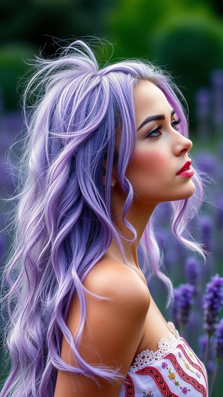 Hair Color Ideas: The Ultimate Guide to a Stunning Transformation | Pocoko For when you're feeling like a mystical fairy, but also a little bit rock and roll. Smoky lavender is one of the coolest Hair Color Ideas for perfectly blending dreamy pastels with a chic and edgy dark root.