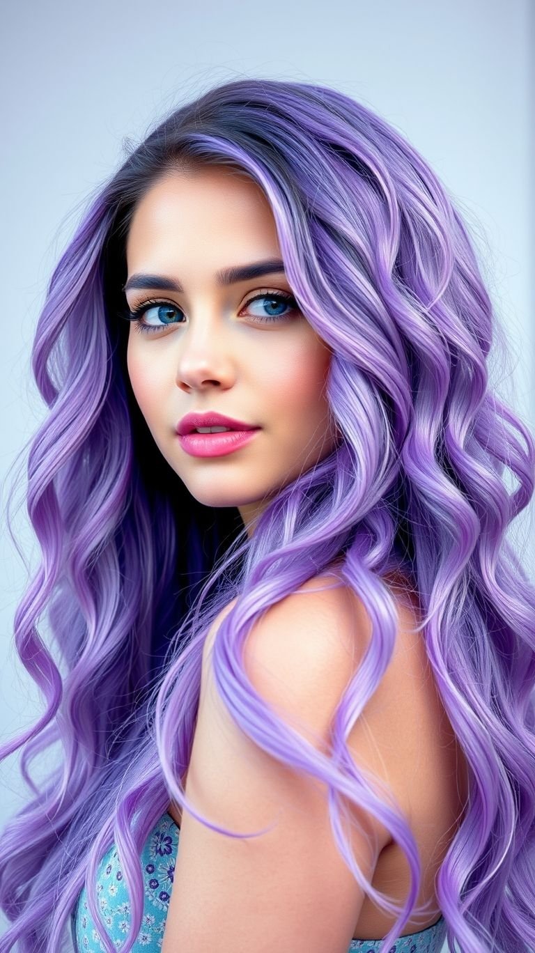 Hair Color Ideas: The Ultimate Guide to a Stunning Transformation | Pocoko This is how fairies do hair when they grow up and get a cool apartment in the city. A smoky root adds a touch of sophisticated drama, making these some of the chicest lavender Hair Color Ideas out there right now.