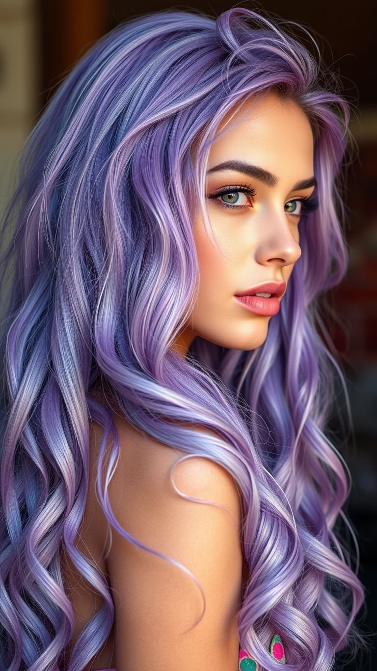 Hair Color Ideas: The Ultimate Guide to a Stunning Transformation | Pocoko Thought pastel hair wasn't for you? Think again. The seamless blend from a dark root makes smoky lavender one of the best Hair Color Ideas for brunettes who want to try a magical new hue without the constant upkeep.