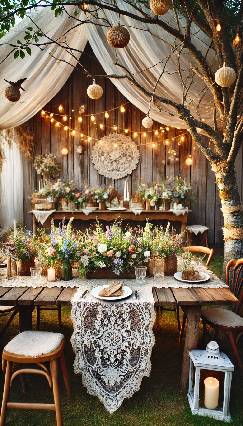 These table arrangements are rustic elegance at its finest. Wedding ideas that make every seat feel like the best one in the house.