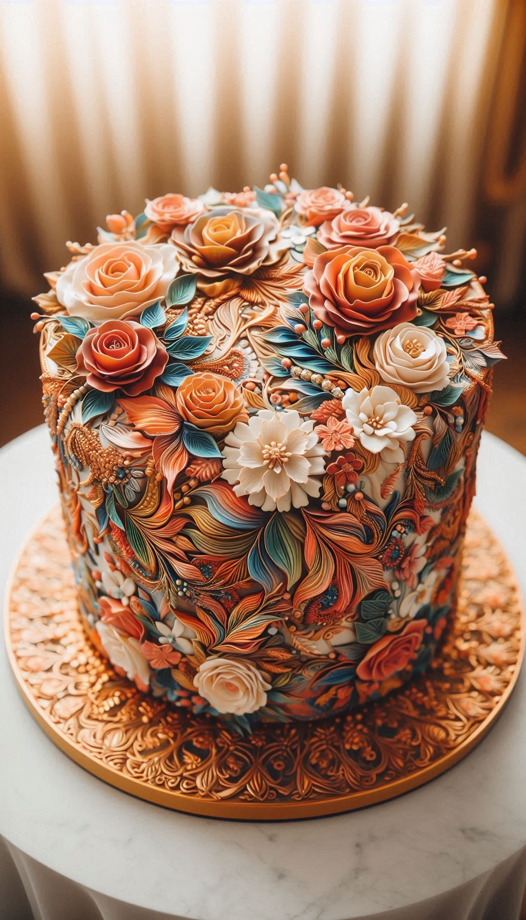 Straight out of a whimsical storybook, this is the sweet centerpiece for your own personal fairytale ending. A Wildflower Whimsy wedding cake is playful, enchanting, and full of rustic charm. It's a wedding cake that feels as joyful and genuine as your love story.