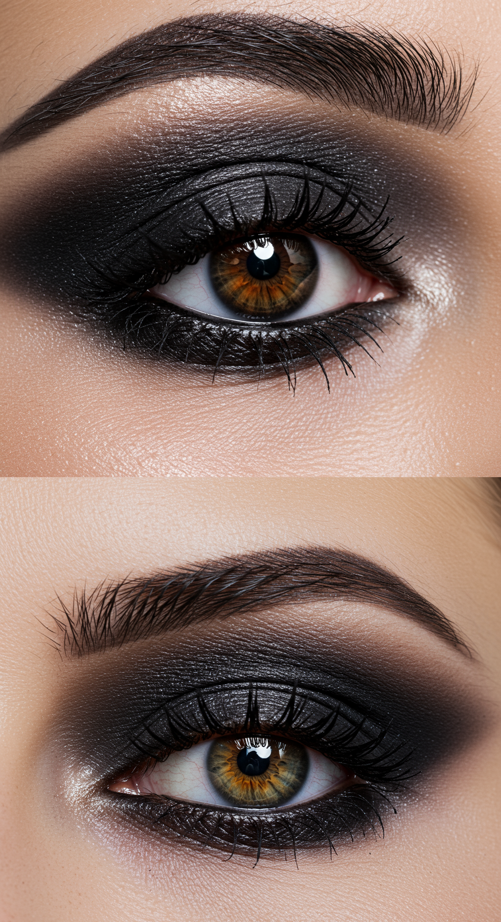 Eye Shadow Looks That Instantly Dazzle | Pocoko Black Eye Shadow is the little black dress of makeup—timeless, bold, and always ready to slay. Whether it’s smoky or sharp, this look never goes out of style.