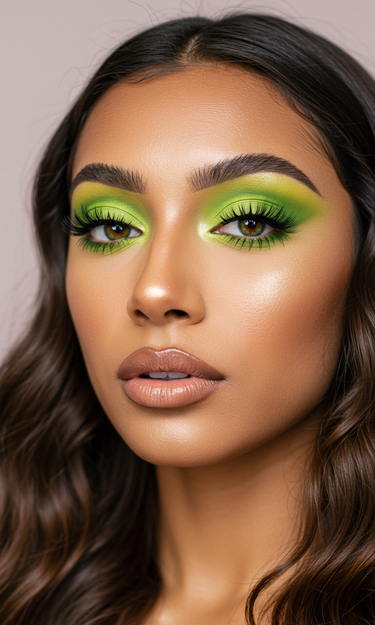Eye Shadow Looks That Instantly Dazzle | Pocoko When your Eye Shadow matches the jungle, you know you’re onto something bold. This look is rich, radiant, and ready to stun.