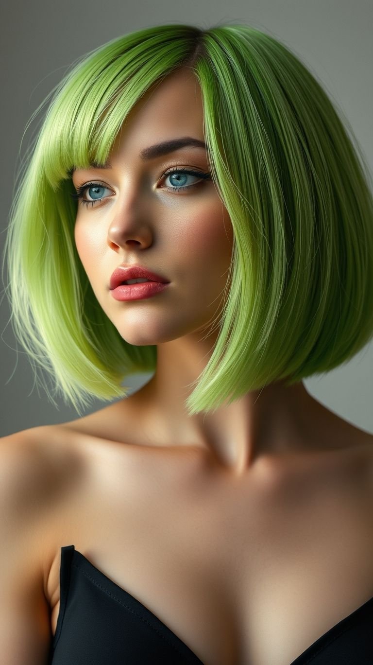 Want your style to buzz with energy? These neon green short hair color ideas deliver maximum glow with zero effort.