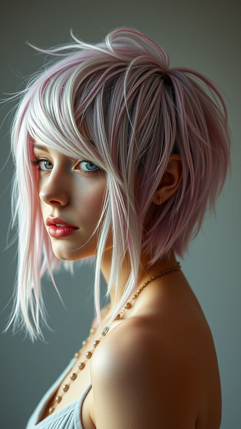 Looking for sweet yet sophisticated hair color ideas? Pastel shades on short hair are the perfect balance of subtle and stunning.