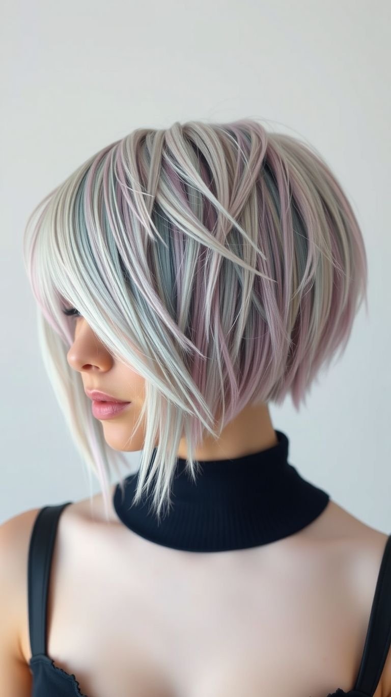 If serenity had a color palette, it’d look like these pastel short hair color ideas — calm, cool, and effortlessly pretty.