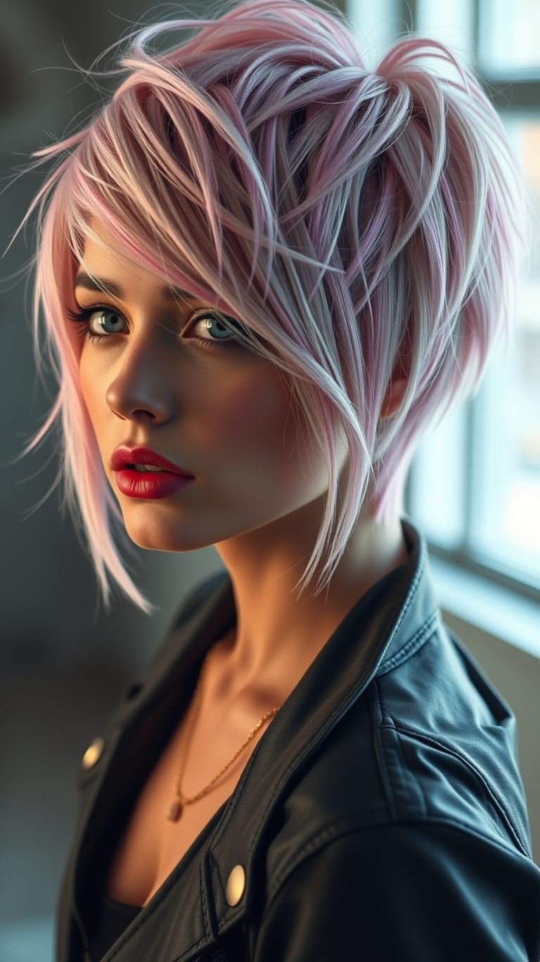 Love minimalism with a twist? These pastel short hair color ideas add just the right touch of whimsy to your everyday look.