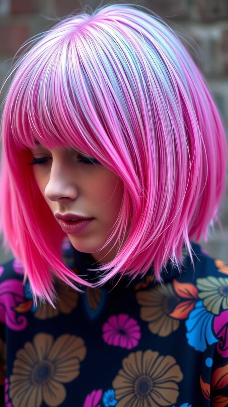 From cotton candy to hot magenta, these pink hair color ideas make short hair feel like a mood — vibrant, flirty, and full of life.