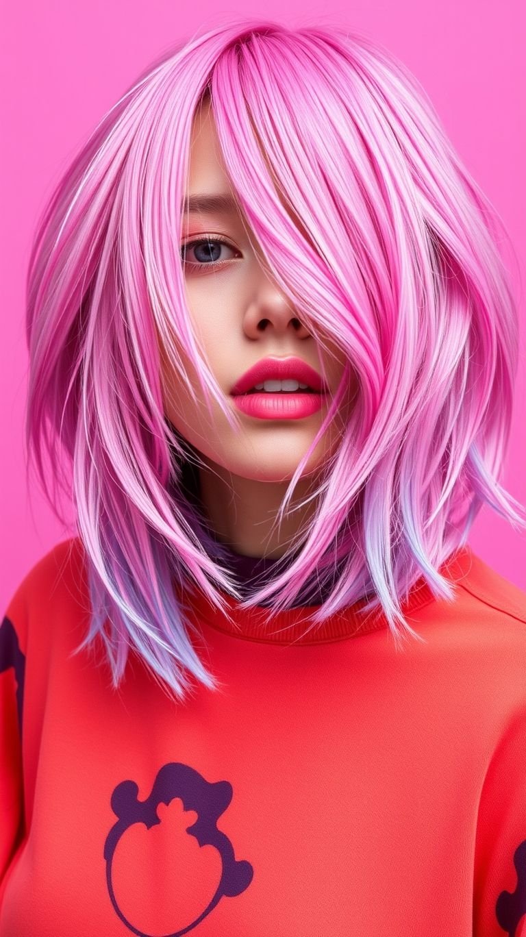 Soft or shocking, pink never disappoints. These short hair color ideas are perfect for anyone who loves a little rebellion with their glam.