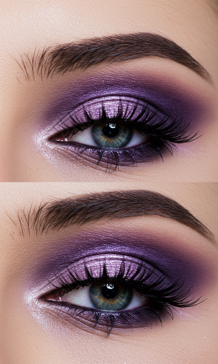 Eye Shadow Looks That Instantly Dazzle | Pocoko This purple Eye Shadow look is giving lavender dreams and violet drama. Soft enough for brunch, bold enough for the spotlight.