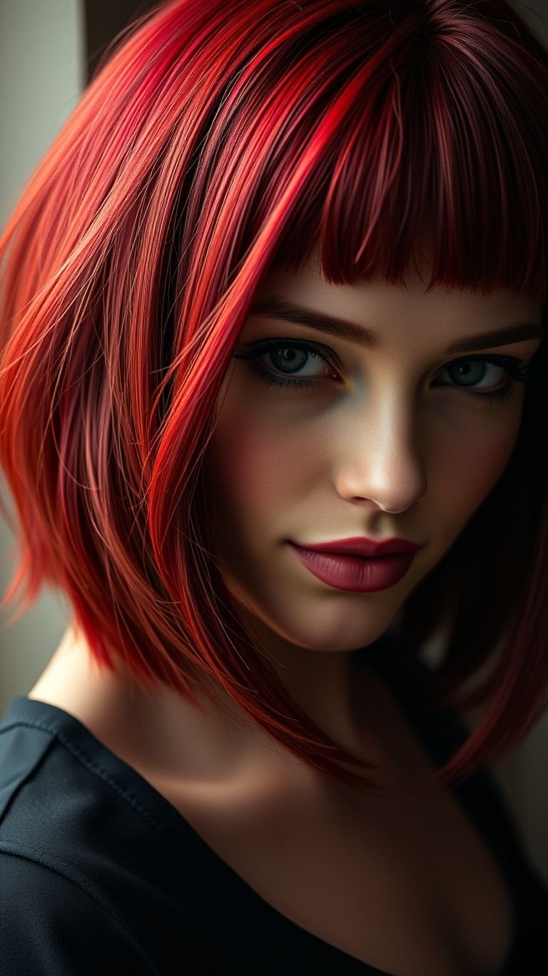 Looking to spice things up? These red hair color ideas bring instant energy and attitude to short hair that’s ready to stand out.