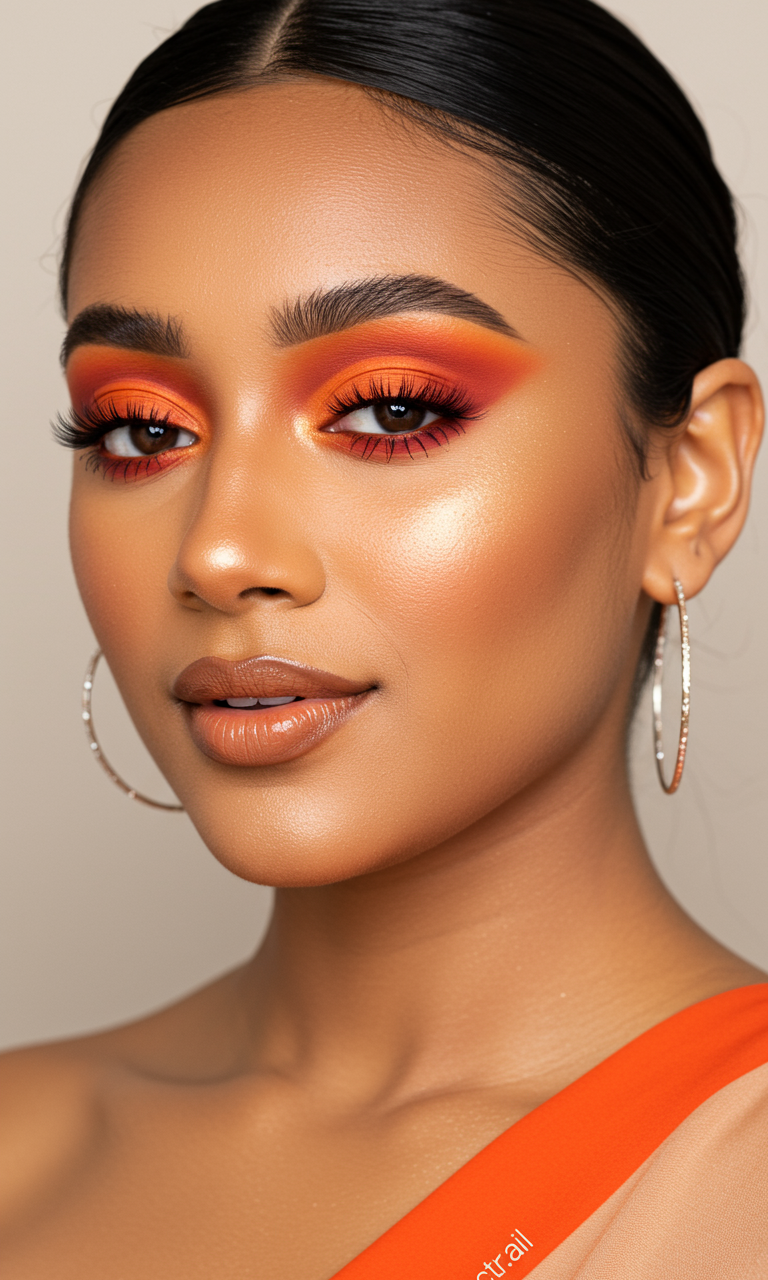 Eye Shadow Looks That Instantly Dazzle | Pocoko Red Eye Shadow is your ticket to instant glam with a side of attitude. It’s the color of confidence, unapologetically loud.