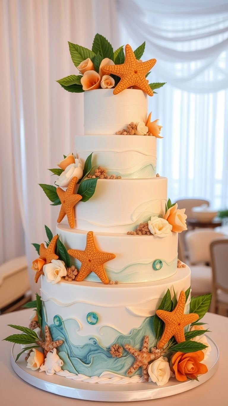 I'm convinced a slice of this would solve at least half of my problems. These wedding cake ideas just radiate pure, edible happiness.