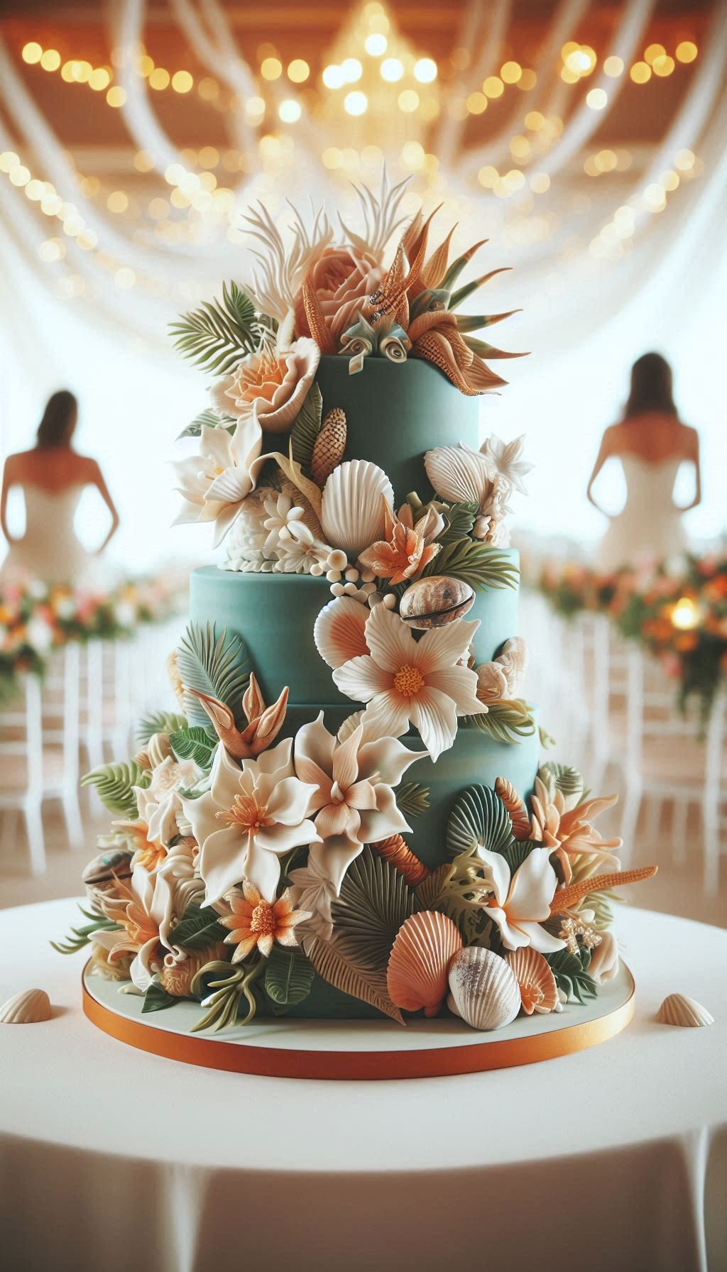 Turn your dessert table into an island dream with these tropical wedding cake Ideas that blend fun, flair, and pure celebration.