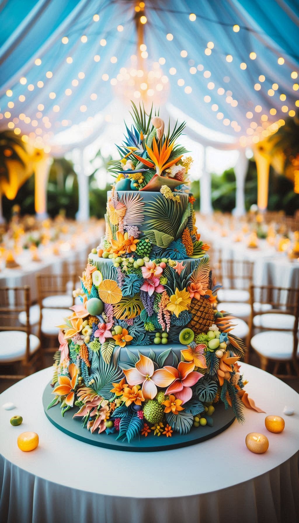 These wedding cake Ideas are sunshine in sugar form. Bold, bright, and ready to celebrate.