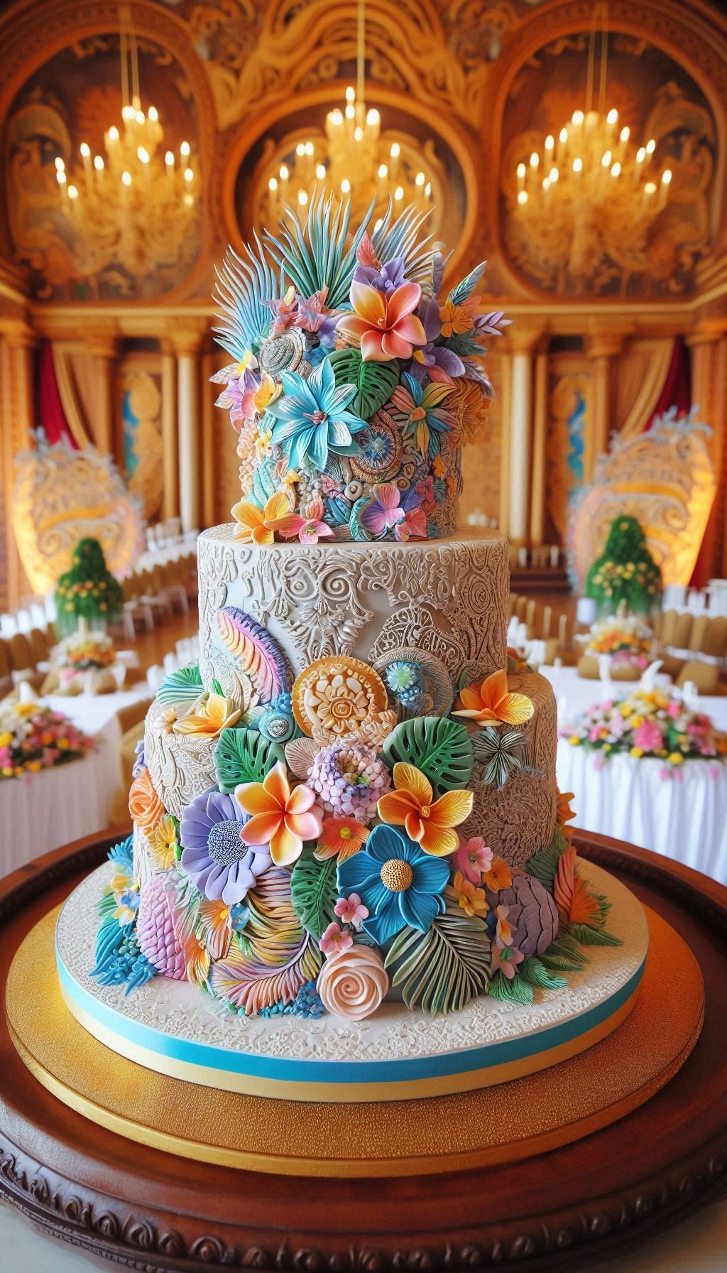These wedding cake Ideas are like a vacation for your eyes and a celebration for your taste buds.