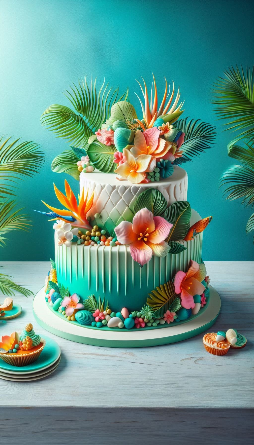 Forget the subtle, pale pinks; we're going bold and beautiful! These colorful wedding cake ideas are for couples who aren't afraid to stand out.