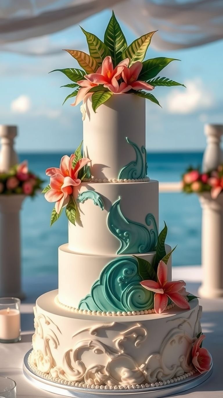 I'm screenshotting this to show my baker, my fiancé, and possibly my dog. Some wedding cake ideas are just too good not to share with everyone.