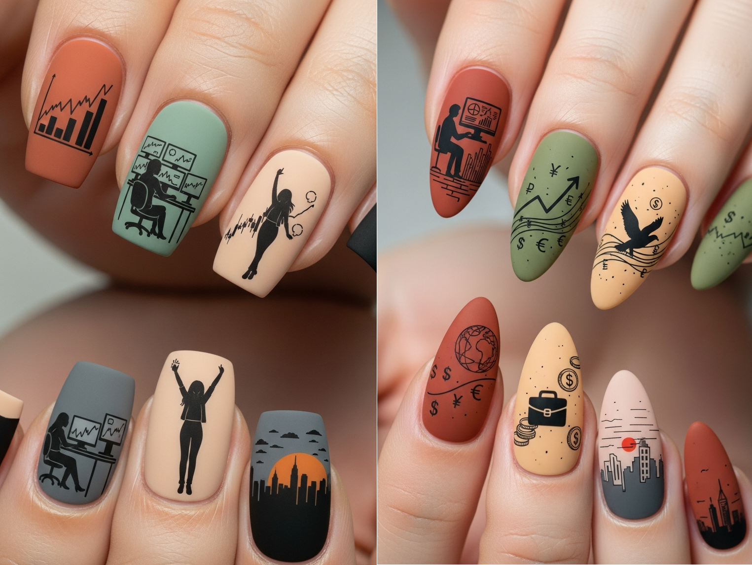 Corporate Inspired Nail Art cover