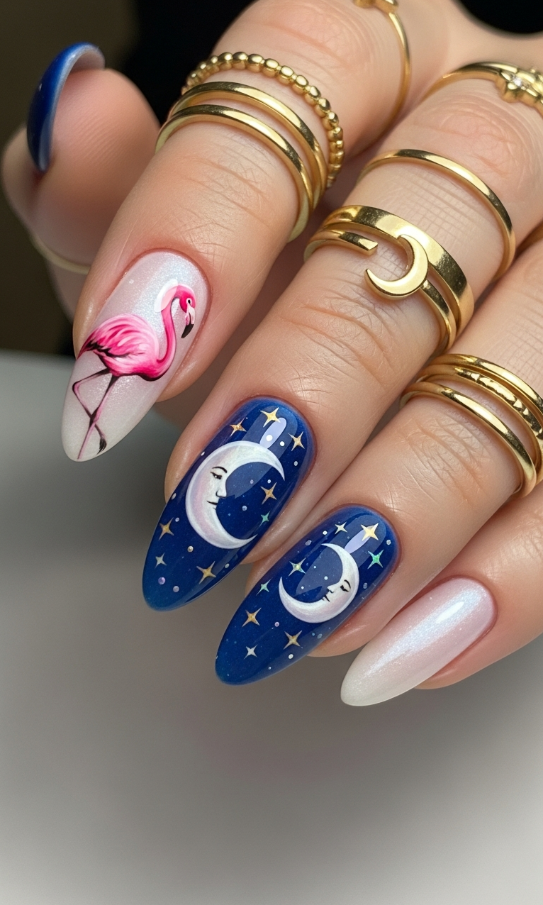 Flamingo Nailart Ideas 2026: 60+ Sensational Inspirations | Pocoko Flamingo Nailart Ideas 2026 is chic, witty, and radiant. Nails that echo sunshine and confidence.