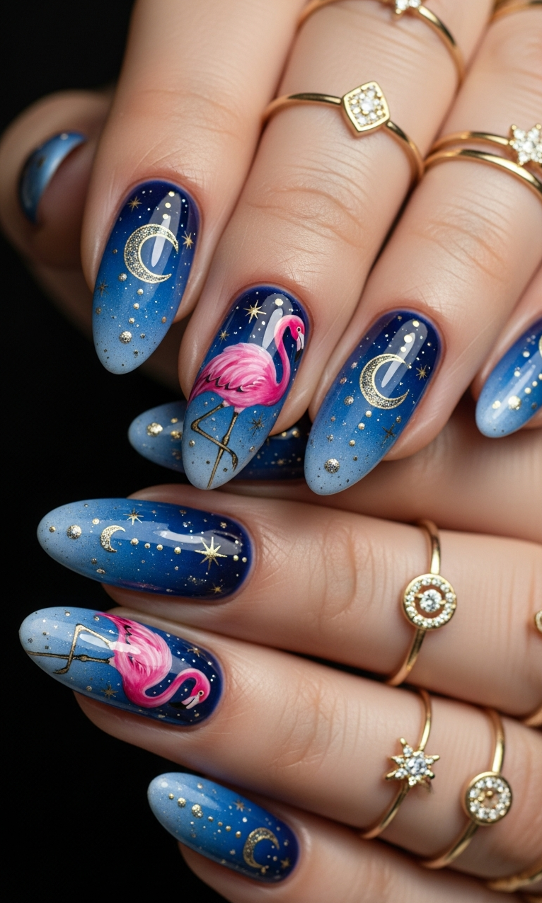 Flamingo Nailart Ideas 2026: 60+ Sensational Inspirations | Pocoko Flamingo Nailart Ideas 2026 is about personality in polish. Every detail feels fresh, vibrant, and stylish.