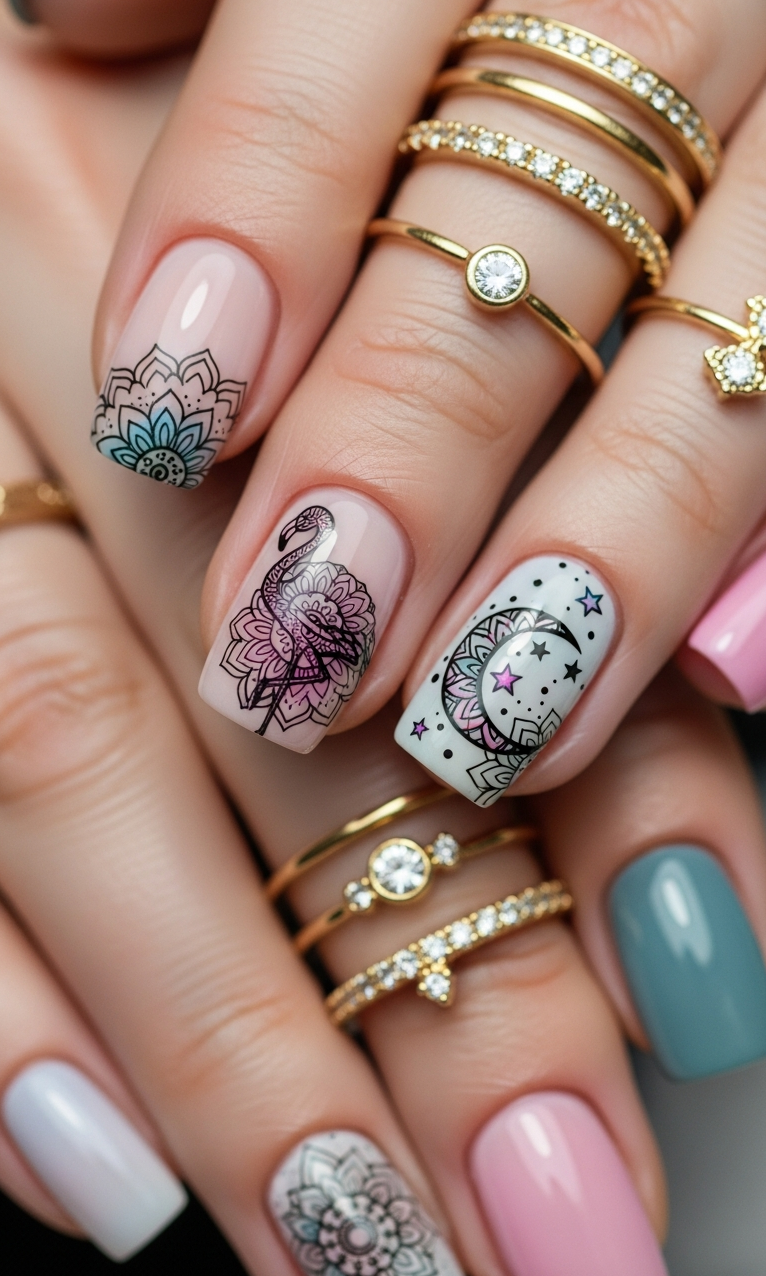 Flamingo Nailart Ideas 2026: 60+ Sensational Inspirations | Pocoko Flamingo Nailart Ideas 2026 is a celebration of style. Playful, chic, and radiant—nails that feel like pure joy.