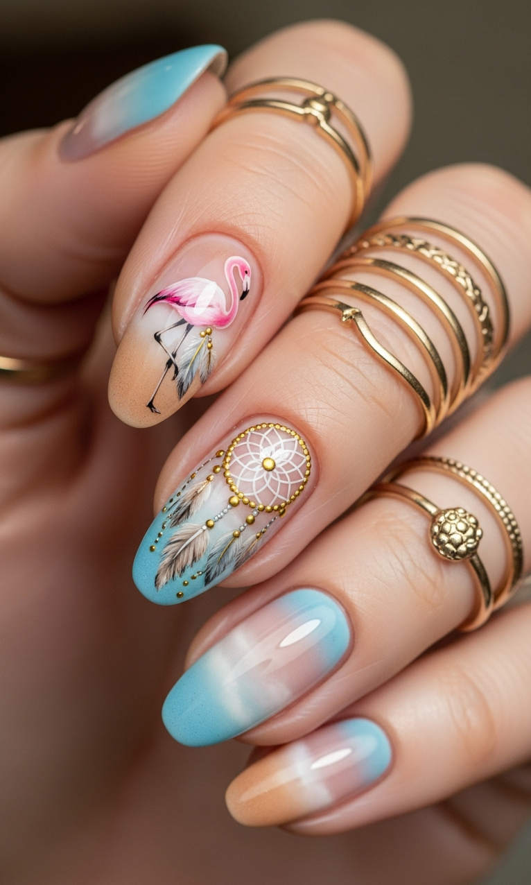 Flamingo Nailart Ideas 2026: 60+ Sensational Inspirations | Pocoko This year’s flamingo nails are less cartoon, more chic. Clean lines and stylish color combos give the tropical bird a glow-up.