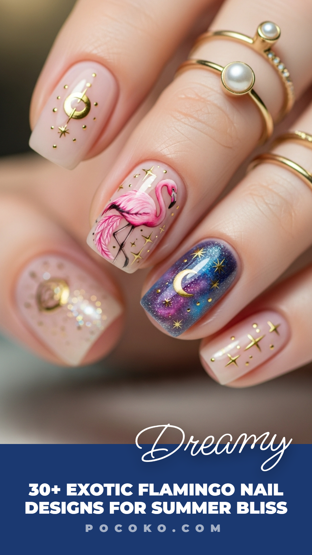 Flamingo Nailart Ideas 2026: 60+ Sensational Inspirations | Pocoko