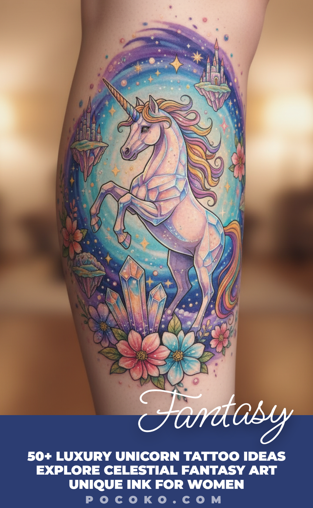 Magical Tattoos for Women: 45+ Enchanting Inspirations | Pocoko Magical tattoos for women capture the unseen. Energy, emotion, and a little spark of wonder, all sealed in ink.